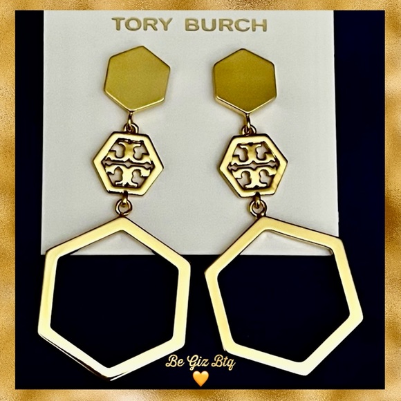 BOGO🆑BUY ONE-GET ONE 50%🆑AUTHENTIC TORY BURCH Earrings At Final Price - Picture 2 of 11